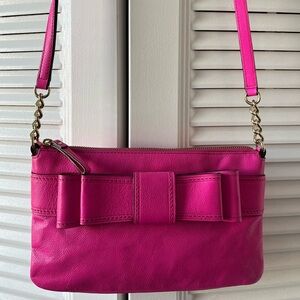 Kate Spade Barbie Pink Leather Crossbody Bag